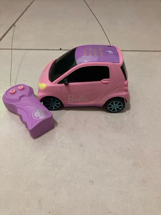 Carrinho Barbie - Rosa - Controle Remoto - Foto 3