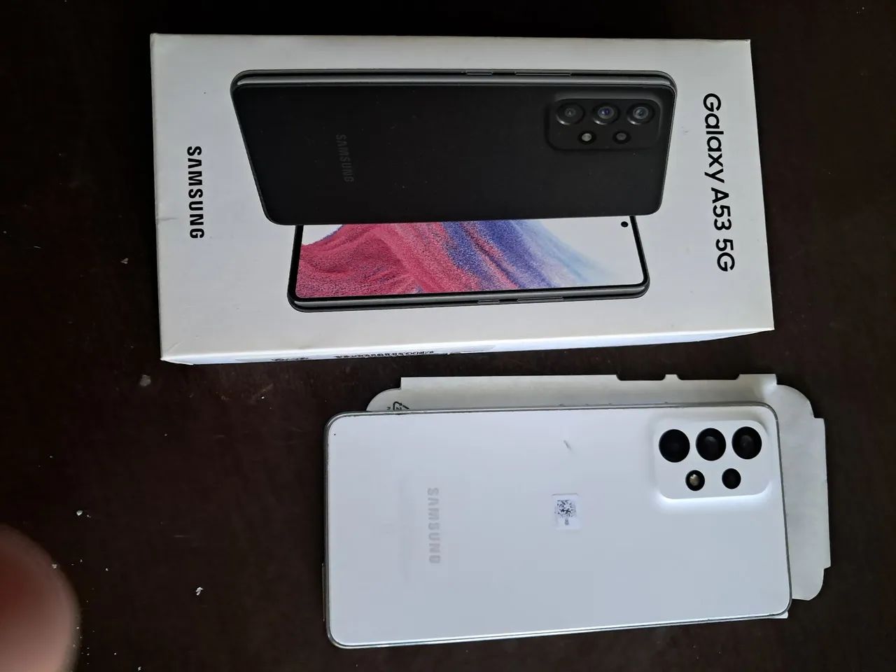 A53 256 g 8 RAM branco  - Foto 5