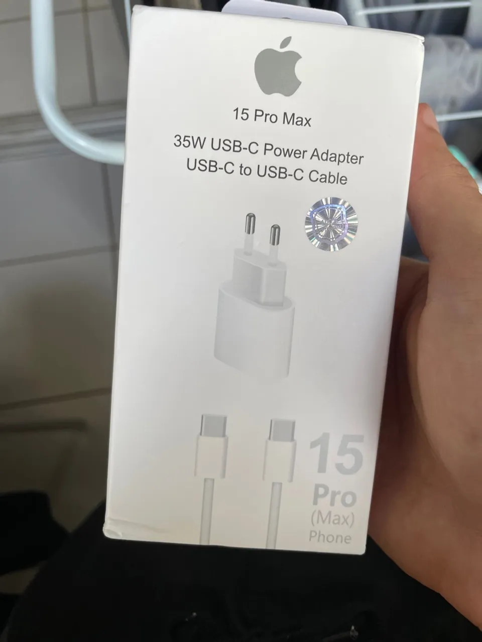 Carregador Apple 35W USB-C 15 Pro Max e Outros