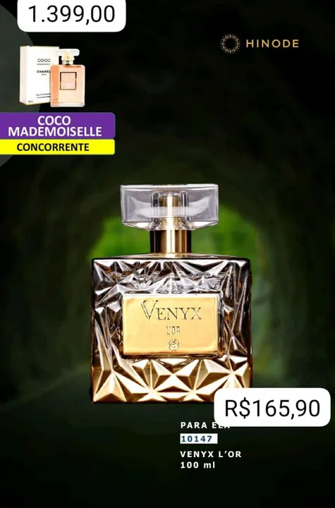 Perfume Venyx L'Or 100ml - Novo - Hinode