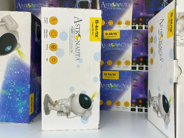 Astronauta Projetor de Luzes Estrelas Galáxia com Controle (BM-F927) - Foto 6