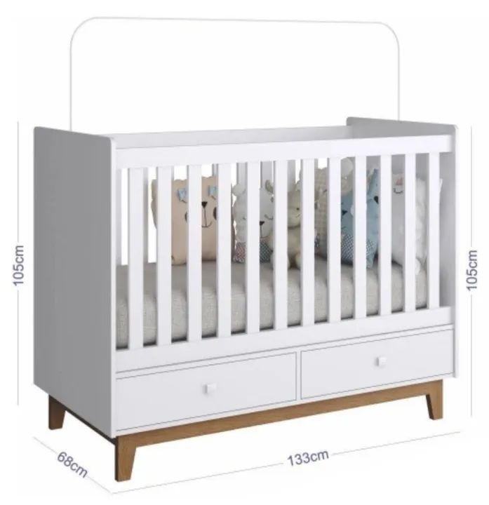 Berço de Bebê com Gavetas  - Foto 5