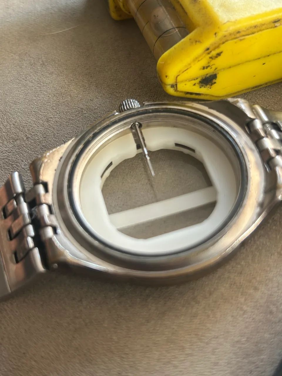 COROA E TIGE DO Relógio Guess Waterpro 12mm 50wp - Foto 2