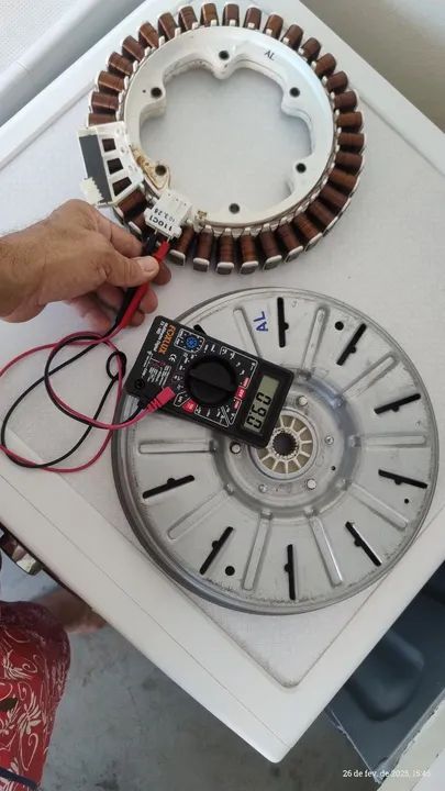Peças para máquina de lavar - Motor e Tampa - Foto 3