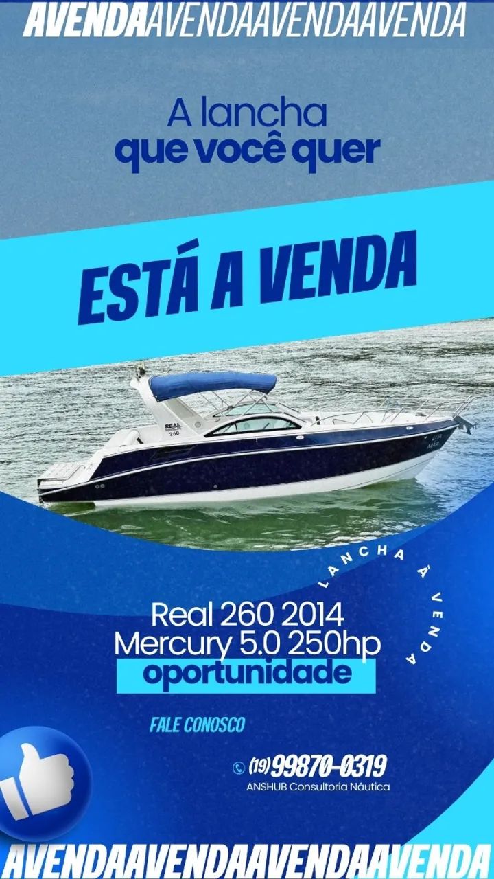 Lancha REAL 260 Open - Foto 9