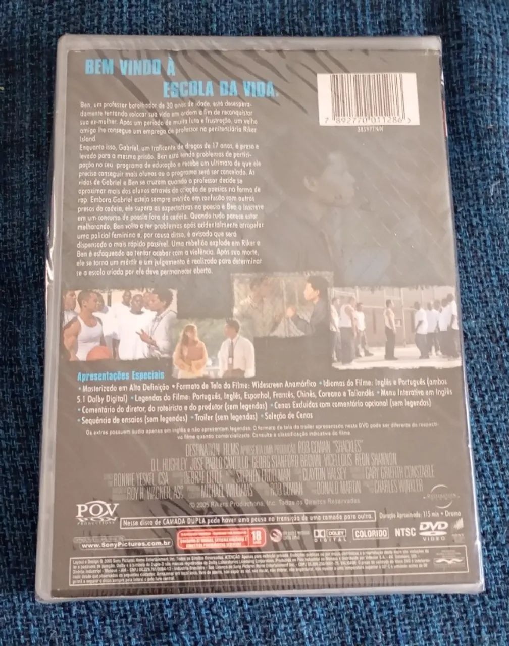 DVD Os Acorrentados 2005 ( Lacrado ) - Foto 2