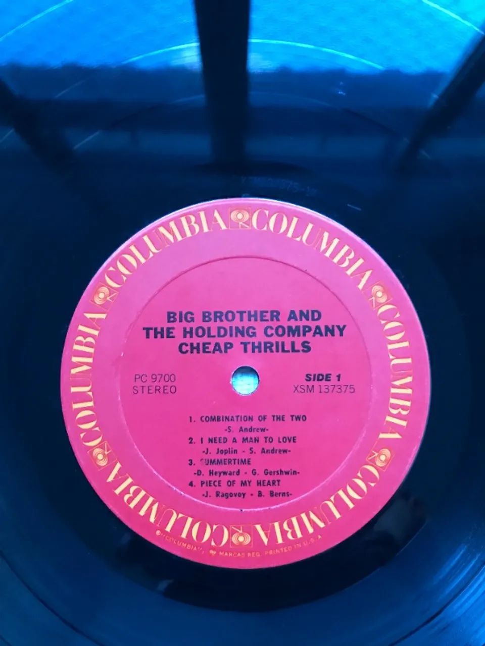 Disco Janis Joplin original de época importado  - Foto 4