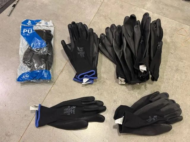 Kit 10 luva PU Kalipso tam variado - 1xM-8, 3xG-9 e 6xGG-10 - Foto 6