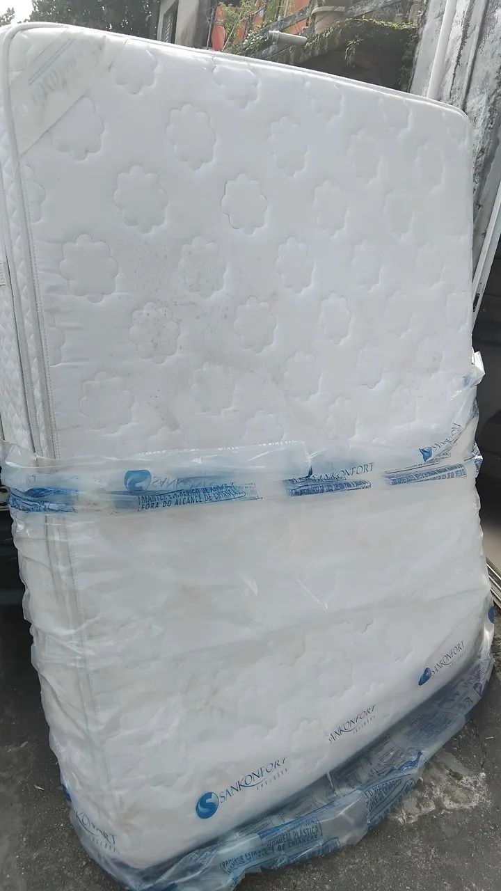 Cama Queem ótimo estado  - Foto 5