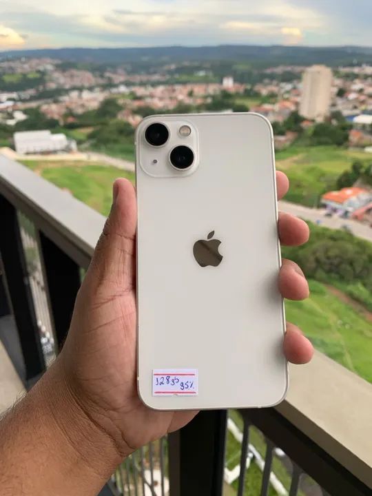 iPhone 13 de 128GB Branco - Seminovo - Foto 3