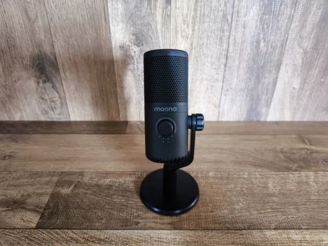 Microfone Gamer Condensador Maono Dm30 Em Metal + Suporte de Braço