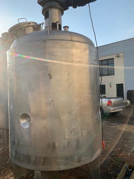 Tanque Reator em Aço Inox 2.000 Litros - Foto 2