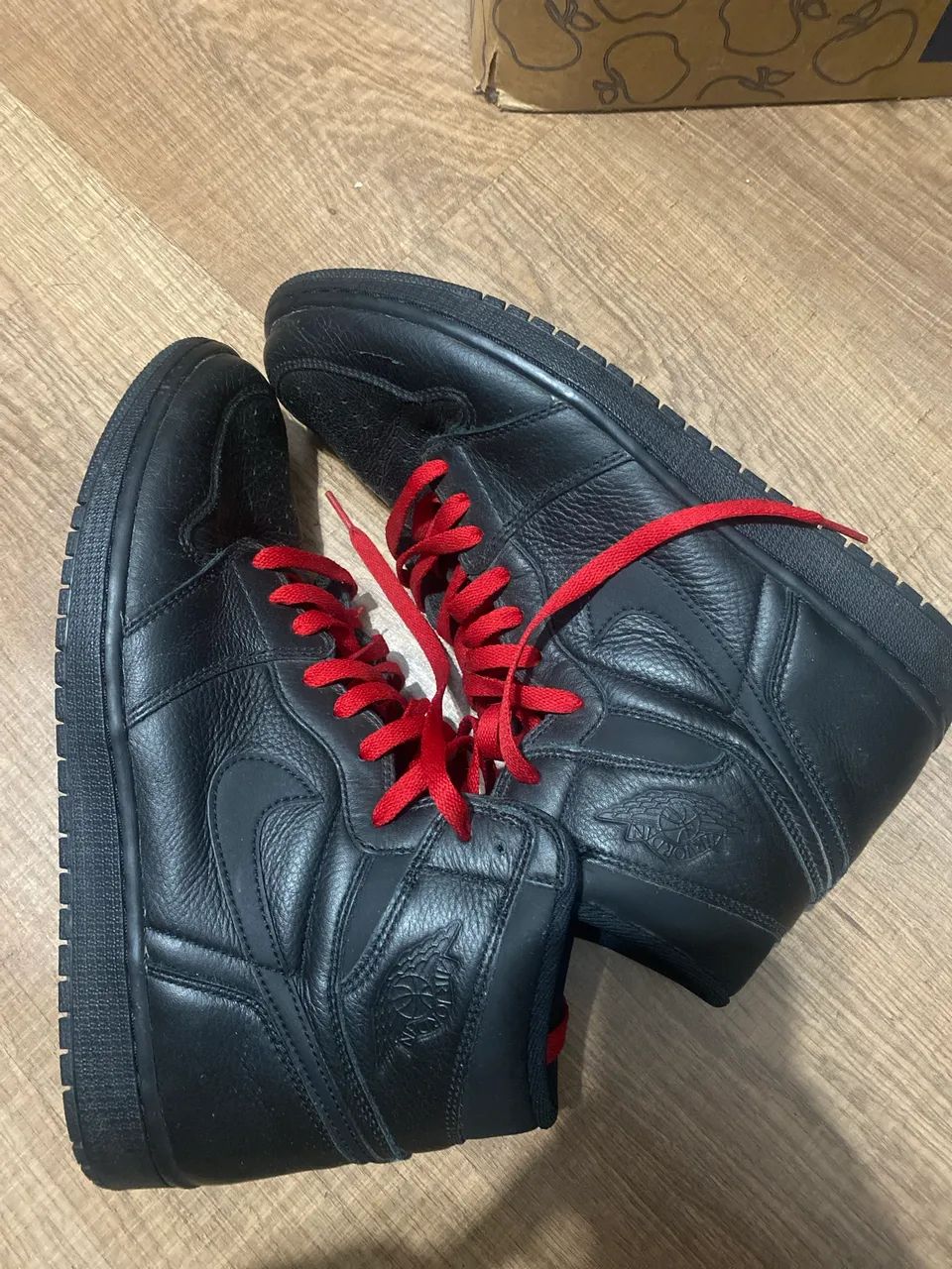 Nike Air Jordan High Triple Black 44  - Foto 2