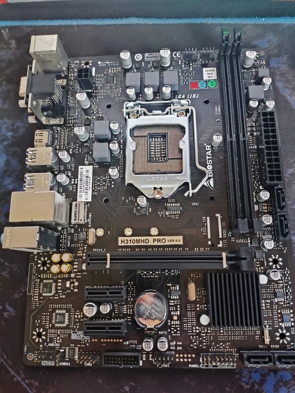 Placa mãe H310MHD PRO Biostar Peças de Hardware Serrano, Belo