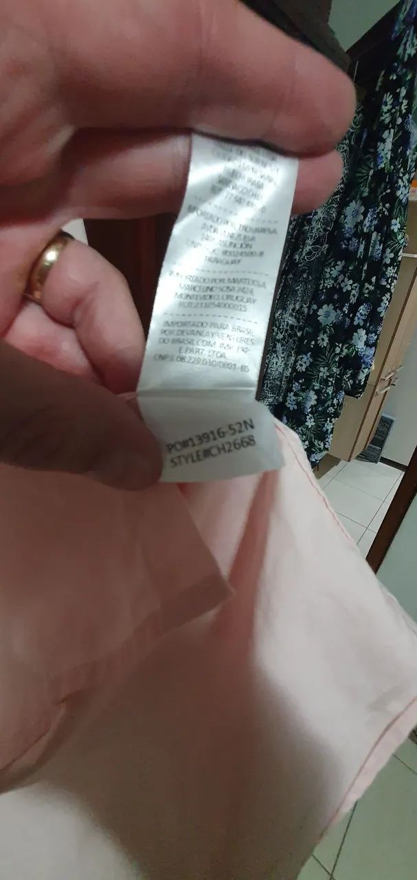 Camisa Lacoste Rosa 44(GG) - Foto 3