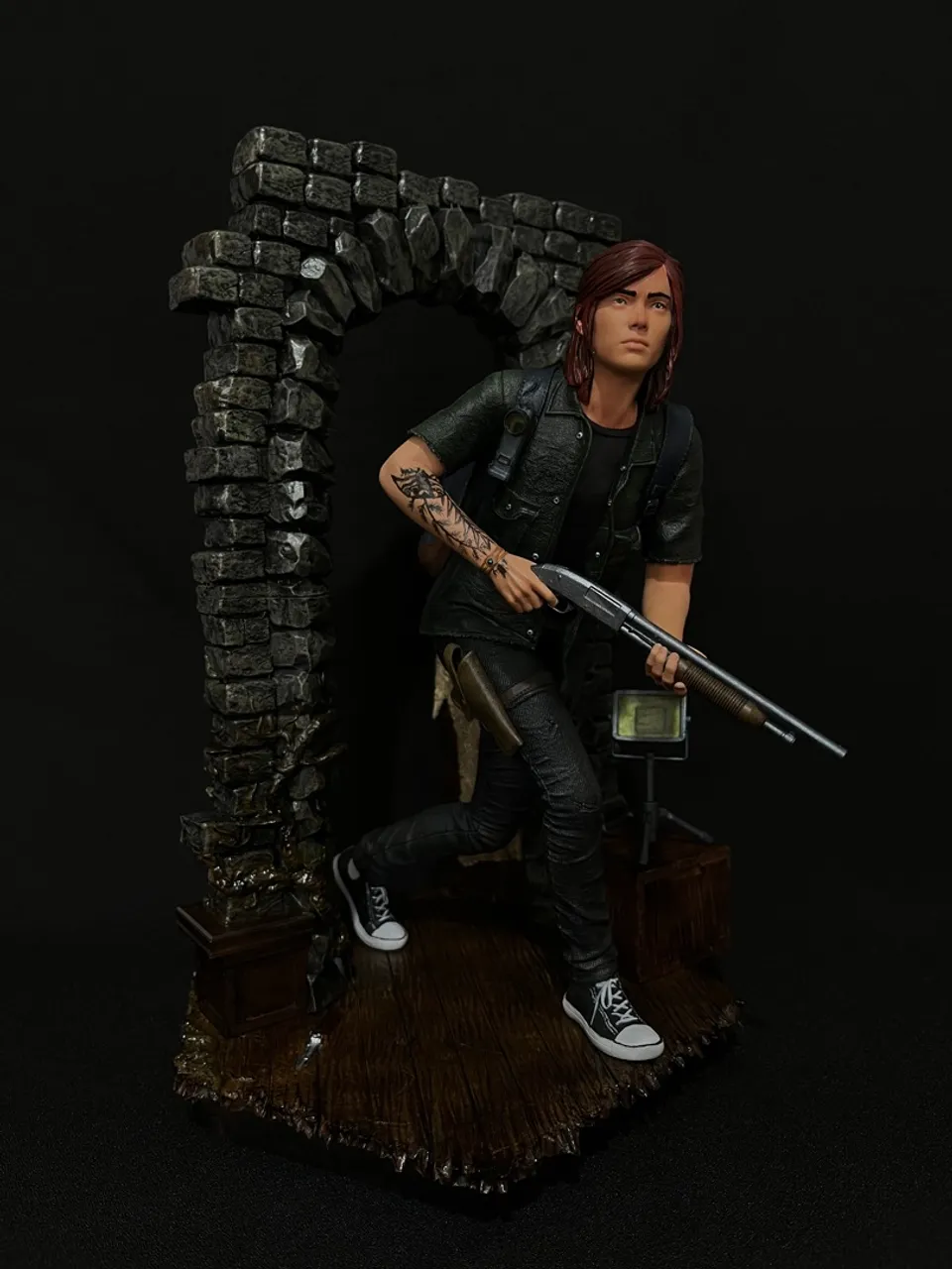 Ellie the last of us part 2 figure 3D 32cm escala 1/6
