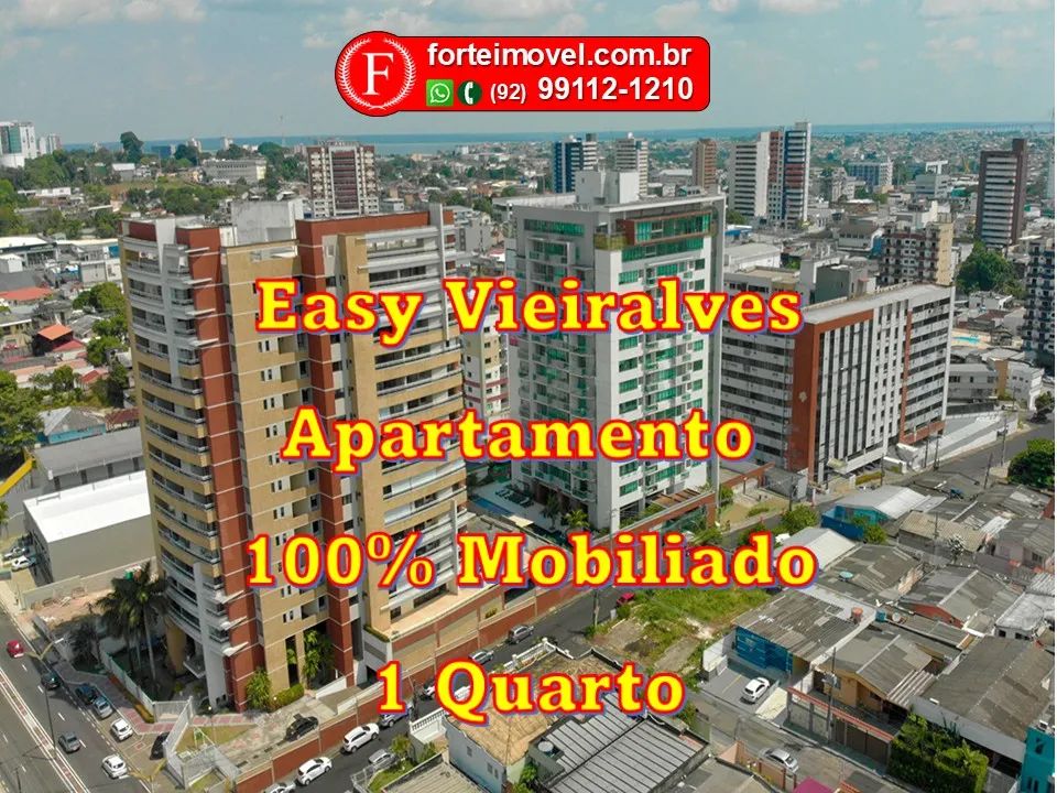 Apartamento no Vieiralves - 1 quarto 100% Mobiliado