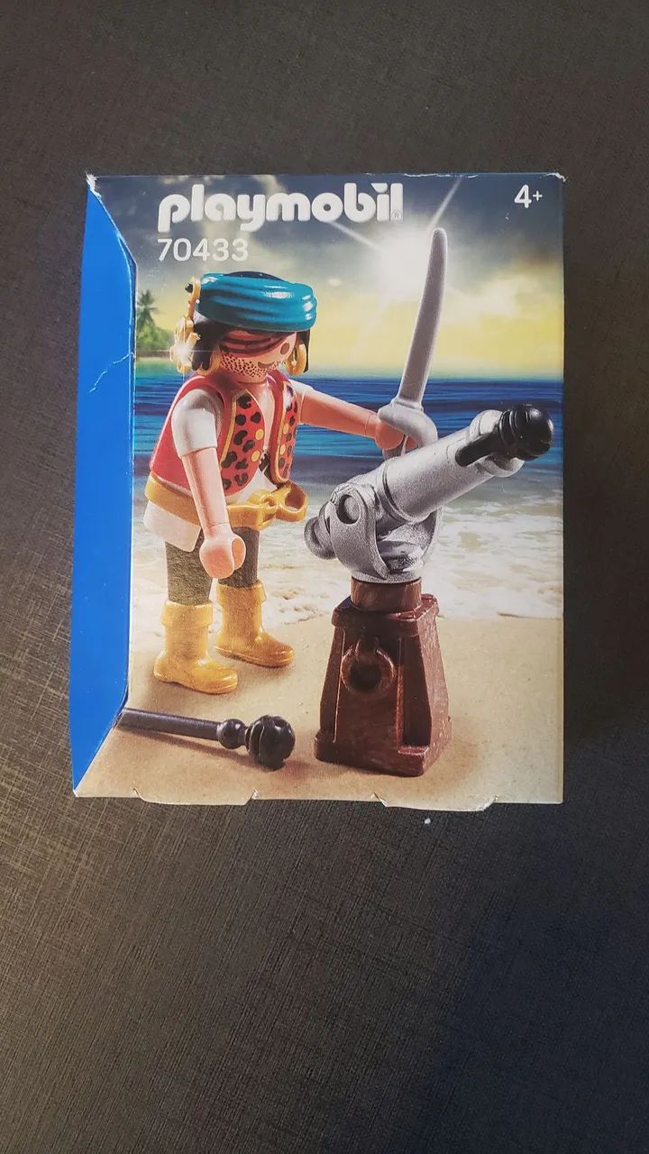 Playmobil NOVO 70433 Pirata com canhão