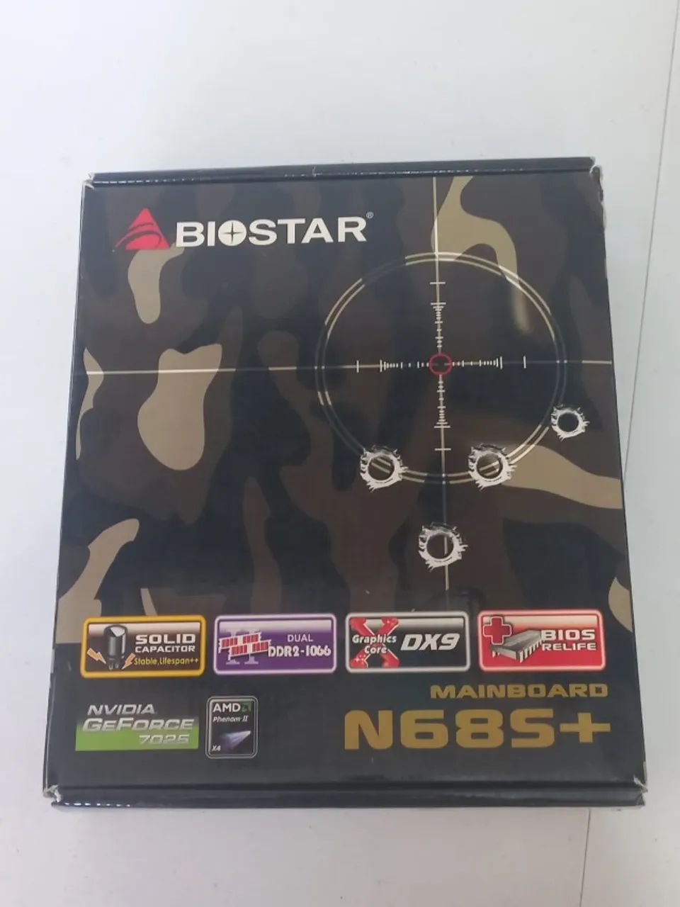 Caixa Vazia Mobo Placa Mãe Biostar N68S+