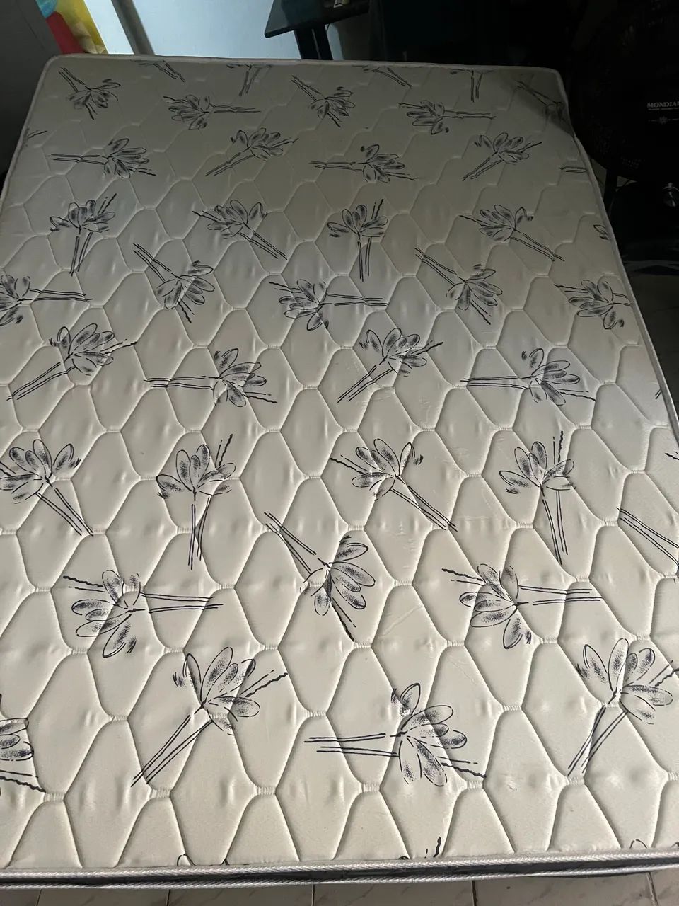 Cama box 400$ nova! Nunca usada  - Foto 2