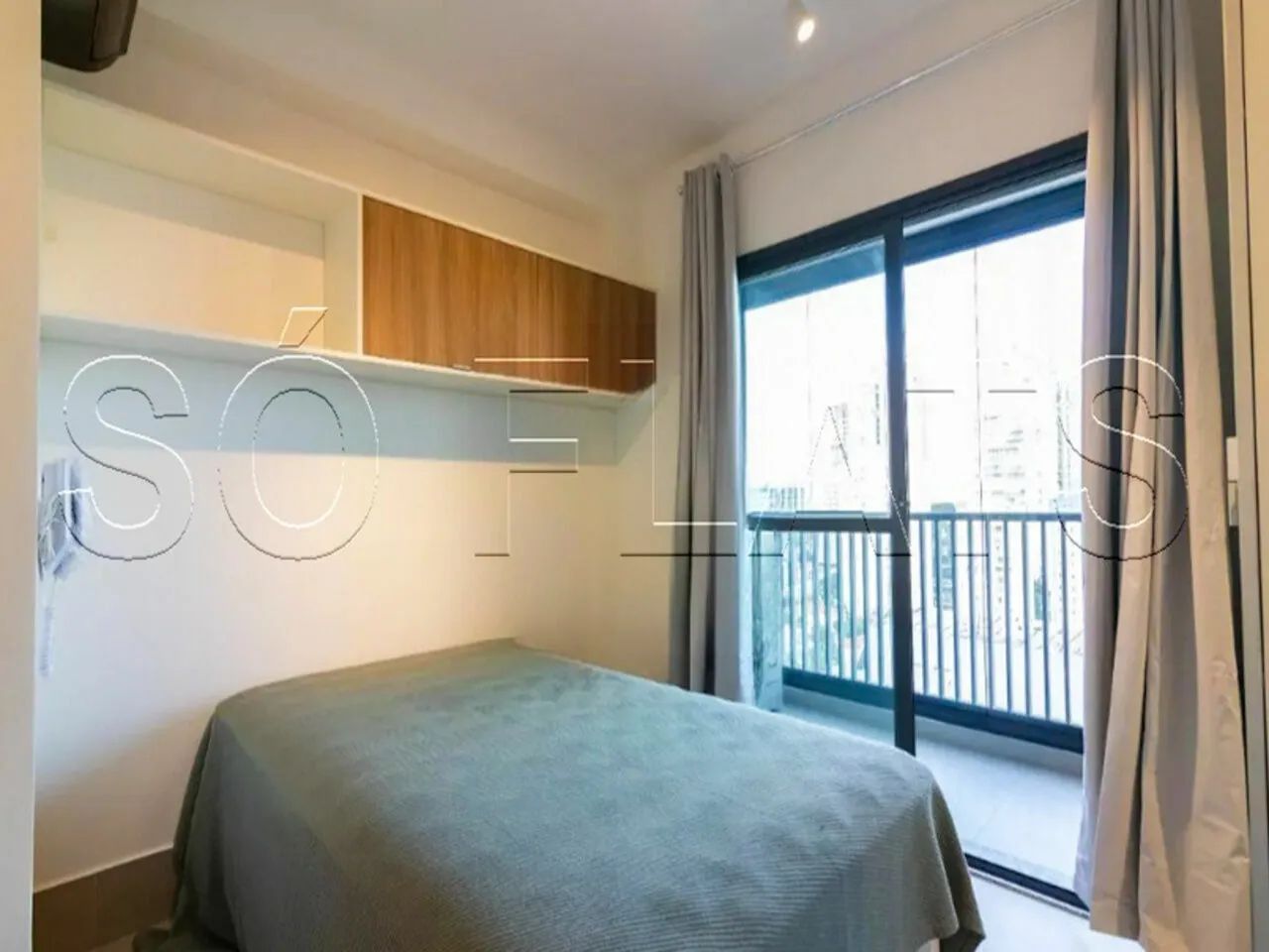 Studio disponivel para locação com 26m² no Jardins | Varanda, metrô próximo. - Foto 4