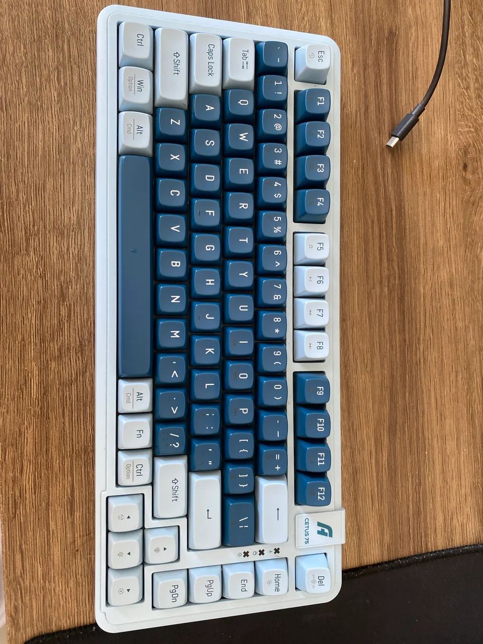 Teclado CETUS 75% Switch Vermelho