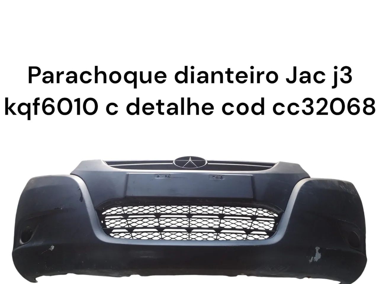 Parachoque jac com detalhe 