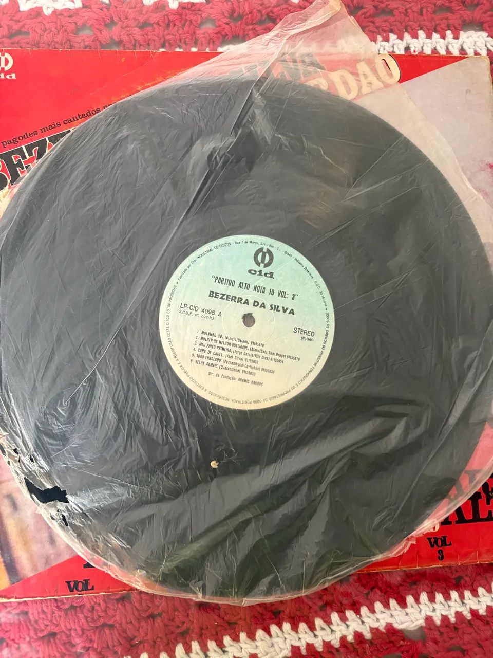 Disco Vinil Berra da Silva e Rei Jordão  - Foto 3