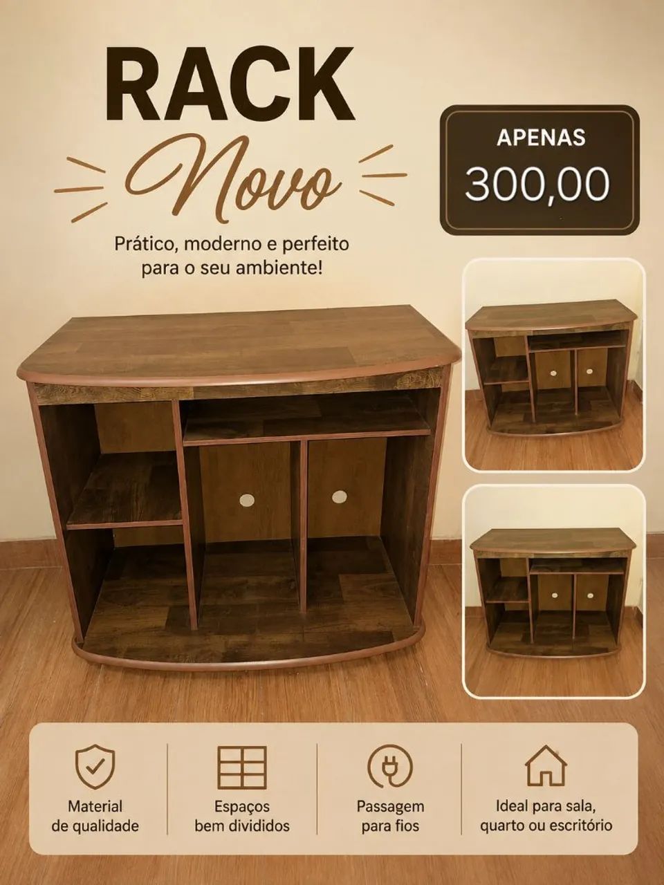 Vendo Rack novo contato *