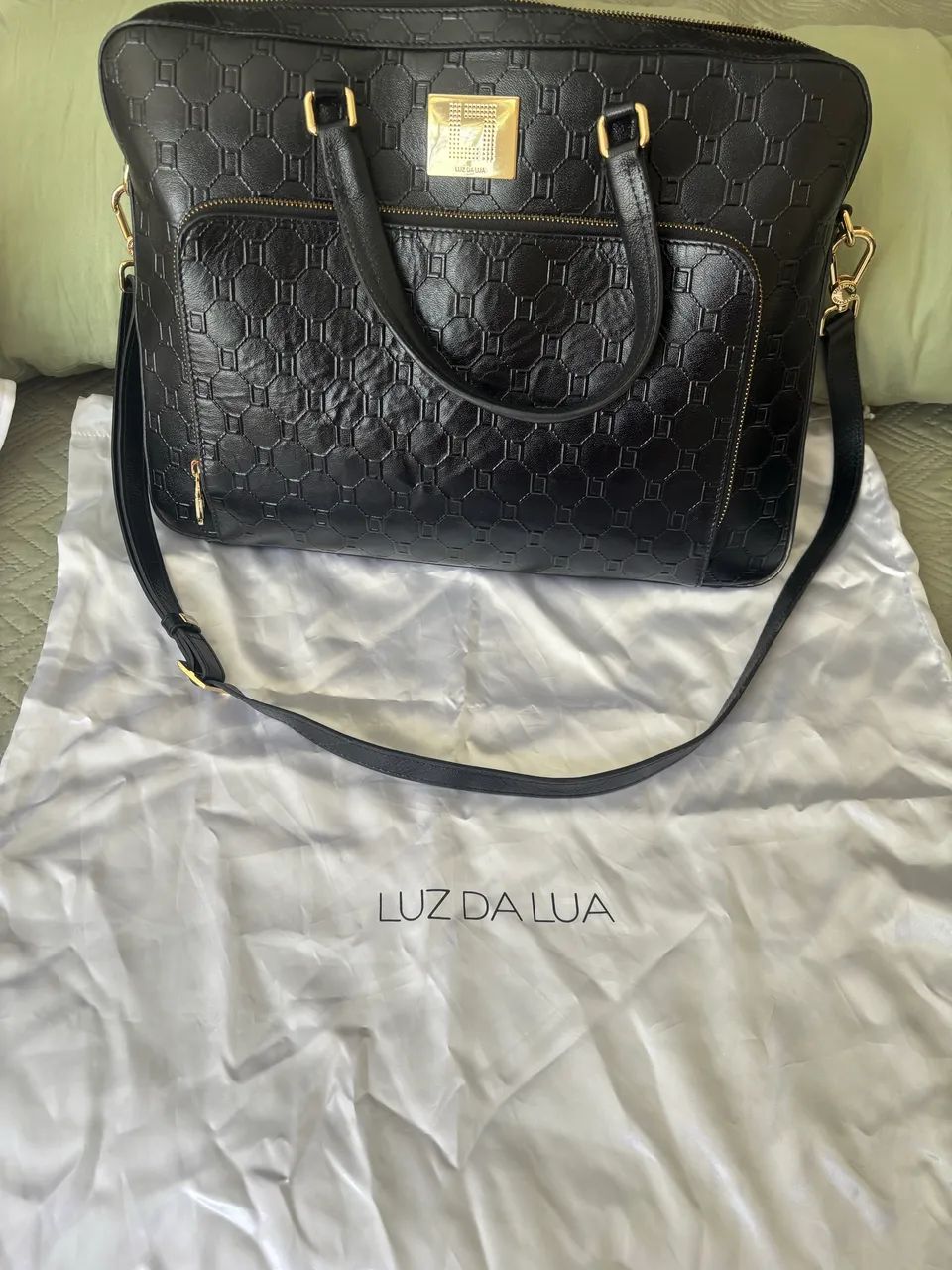 Bolsa de notebook e bolsa de mão luz da lua  - Foto 5