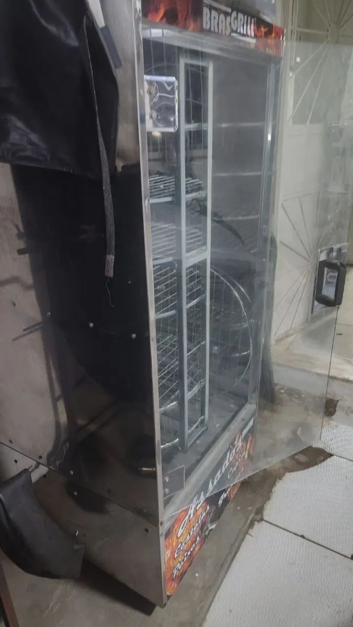 Vendo máquina assar frango e carne  - Foto 3