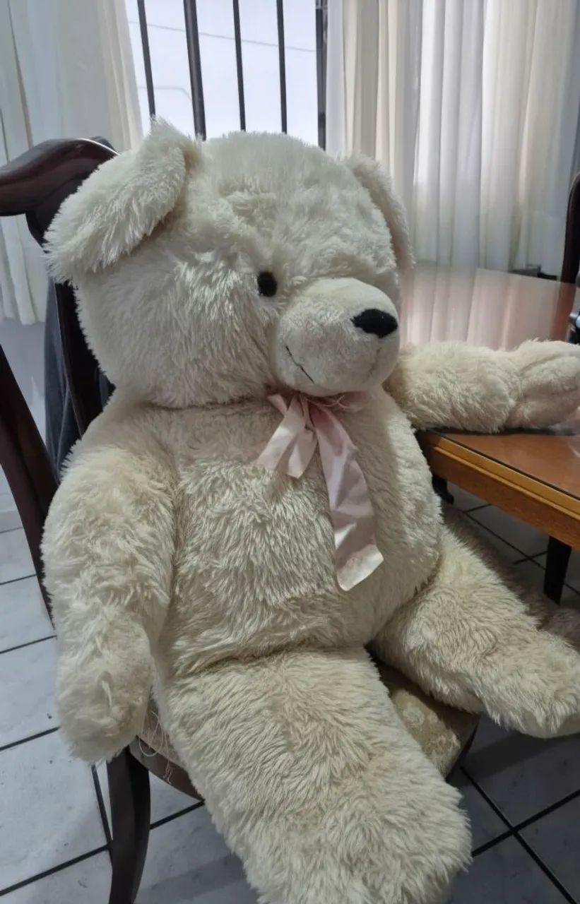 Urso de pelúcia com 1 MT de fofura. - Foto 2