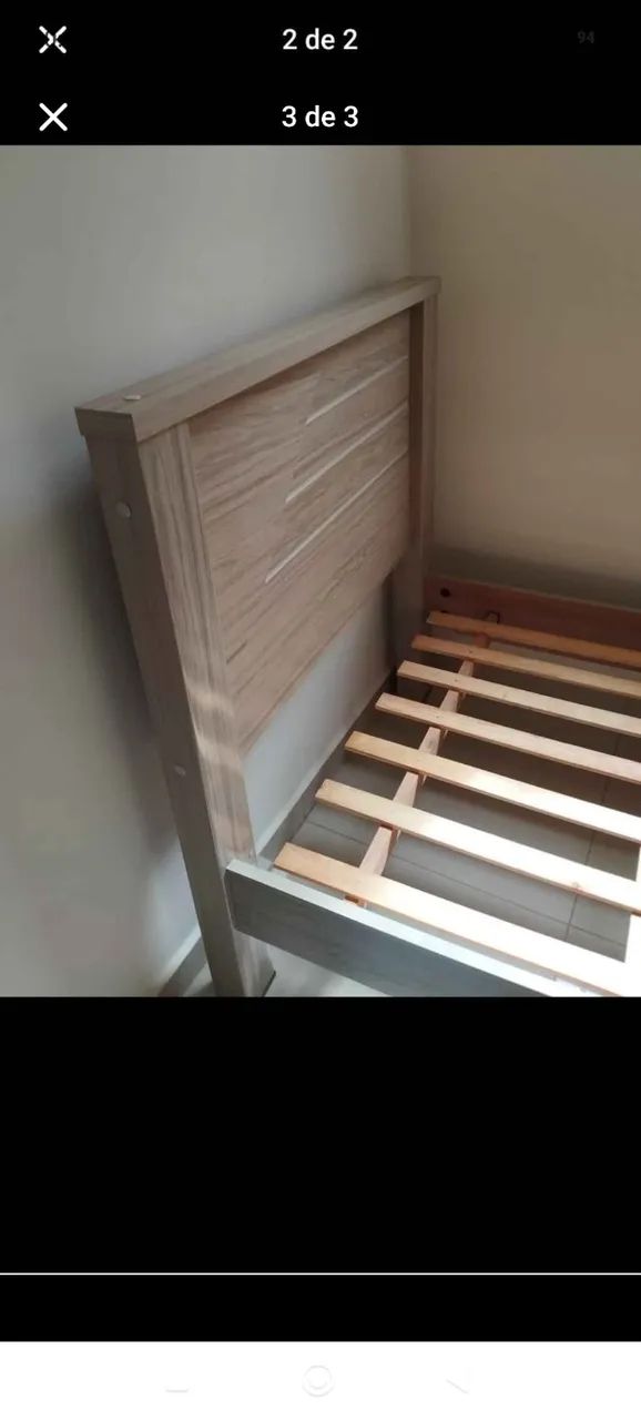 Cama solteiro 