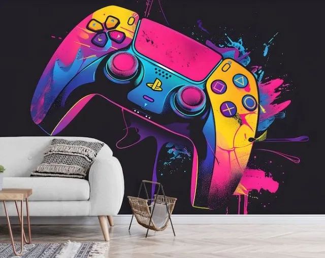 Artes e Grafites em Quarto Gamer - Foto 2