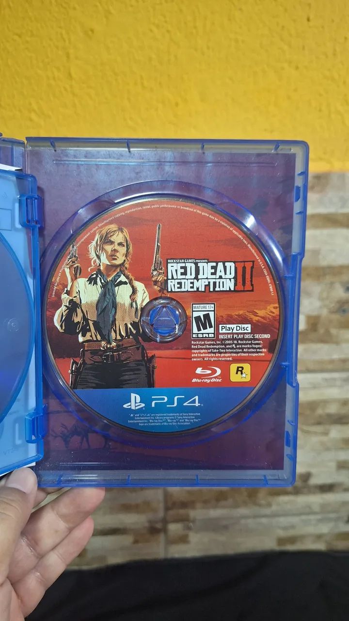 Read dead Redemption 2 PS4 excelente estado de conservação.  - Foto 4