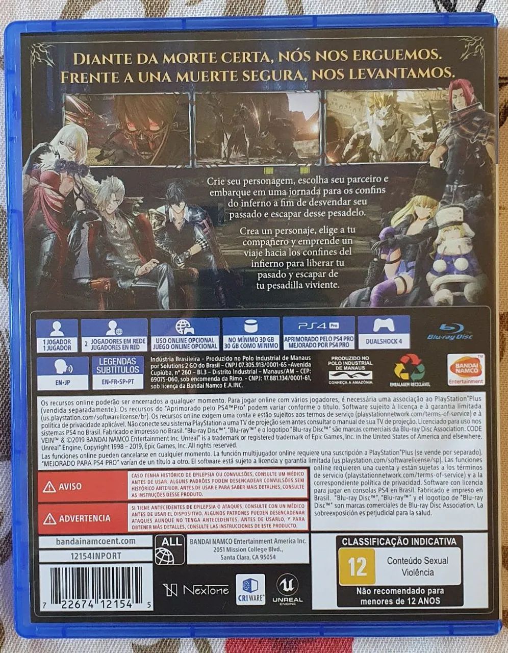 CodeVein (Usado) - PS4 - Foto 2
