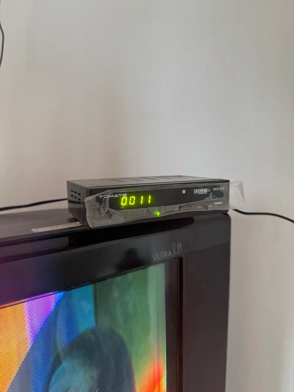 TV Toshiba de 21 polegadas, com conversor digital Tomate, kit completo, PRA SAIR HOJE!  - Foto 2