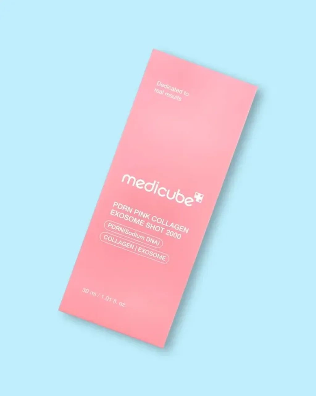 Medicube PDRN Pink Collagen Exosome Shot 2000 Sérum Facial 30ml - Foto 2