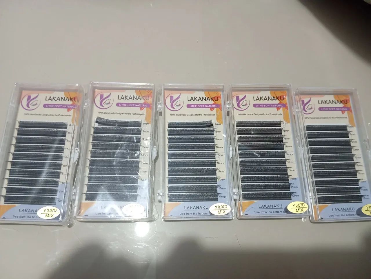 CAIXAS DE CÍLIOS  PARA EXTENSÃO 