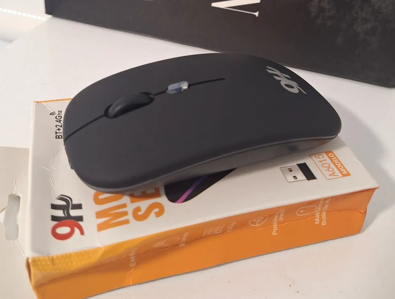 Mouse sem fio Bluetooth/Wireless 2.4g - Foto 3