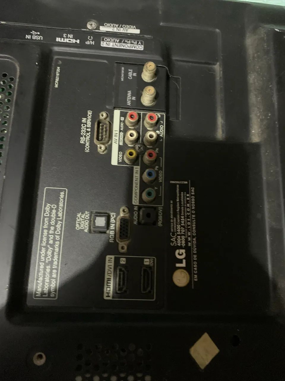 Televisão LED 32 Polegadas LG 32LE4600 (leia o anúncio) - Foto 2