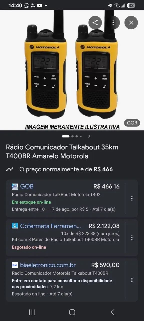 Rádio intercomunicador  - Foto 5
