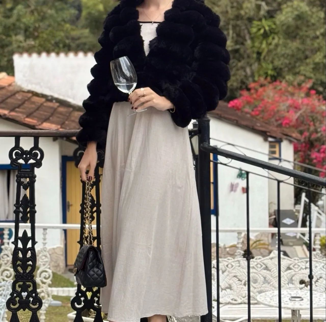 Vestido longo linho  - Foto 4