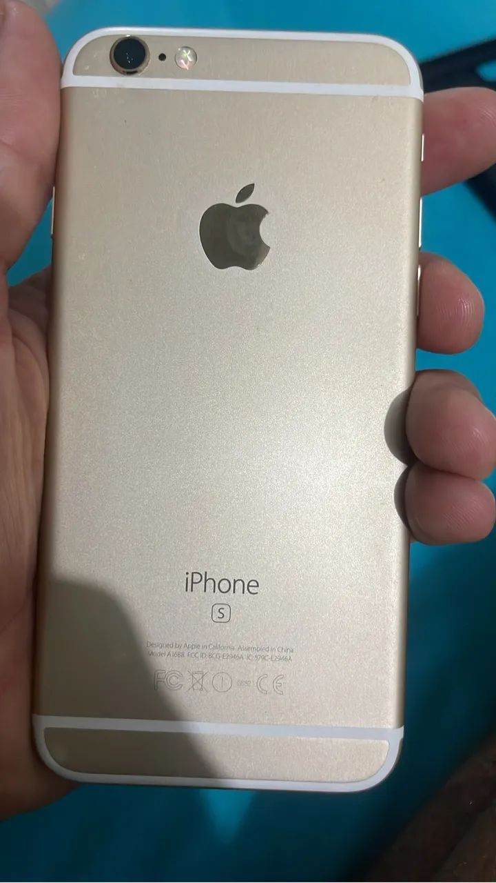 IPhone 6s super conservado - vai com bateria nova - Foto 2