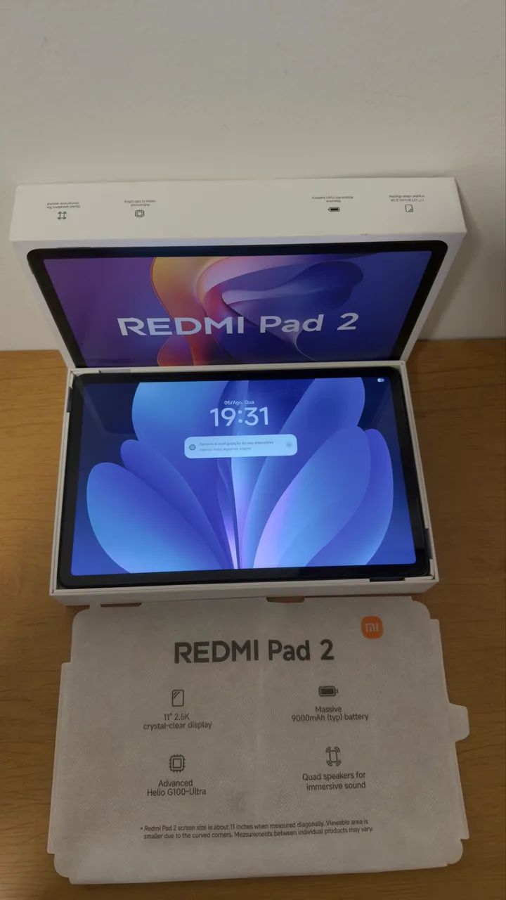 Tablet Redmi Pad 2 8GB RAM 256GB - Foto 2