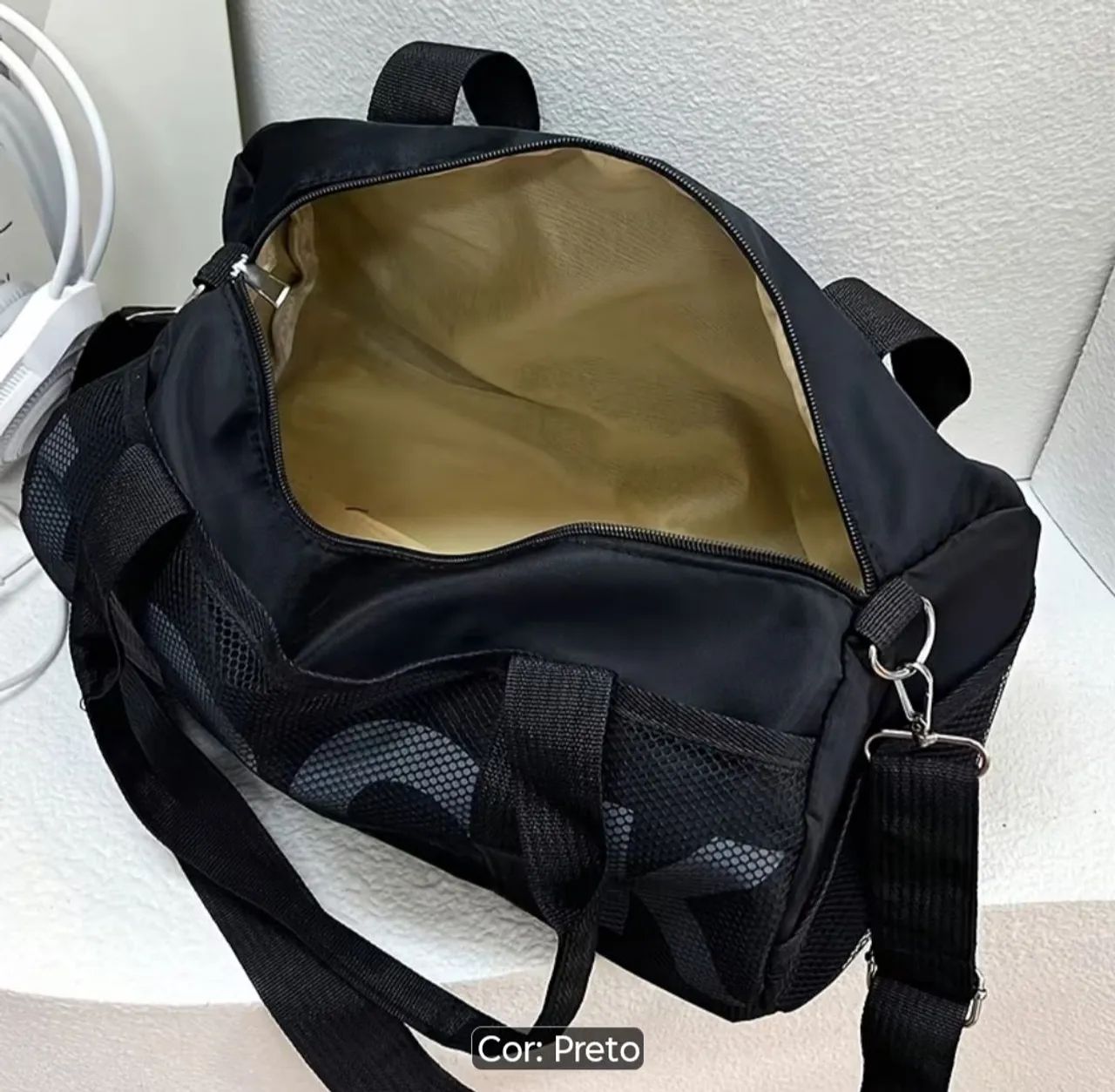 Bolsa de mão e transversal  - Foto 4