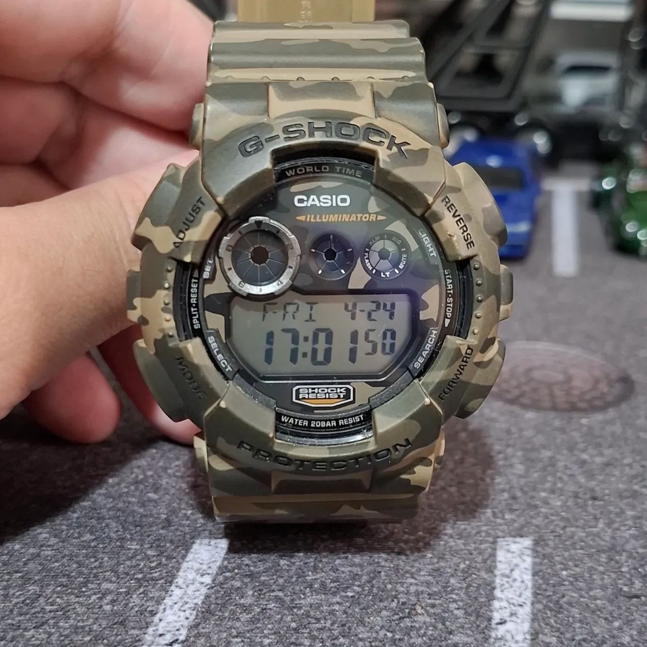 Relógio Casio G-Shock GD-120 cm Camuflado