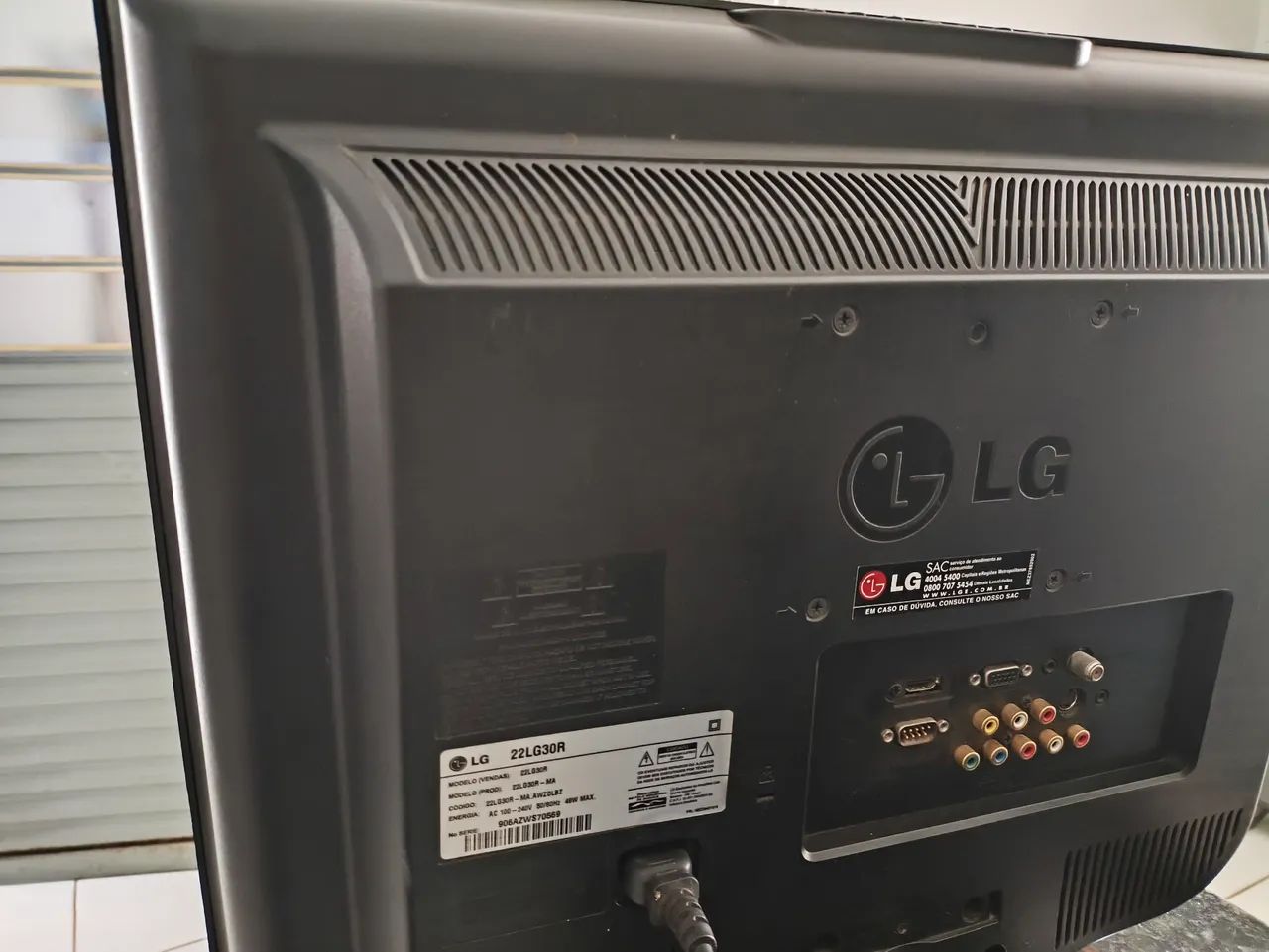 TV/Monitor LG 22 Polegadas - 22lg30r - Foto 3