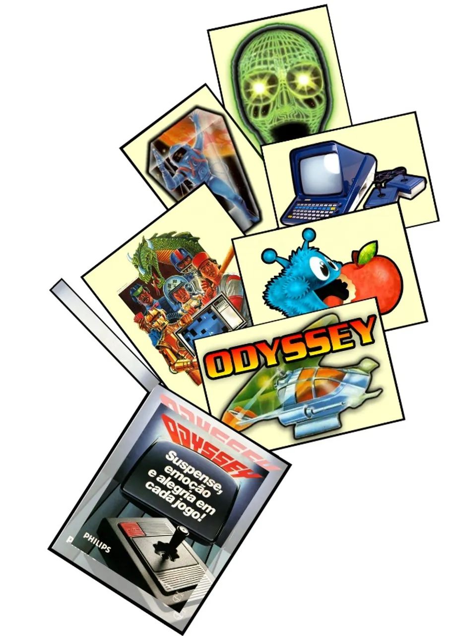 Mod Áudio e Vídeo p/ videogame Odyssey Philips com Figurinhas Grátis - É conectar e jogar! - Foto 4