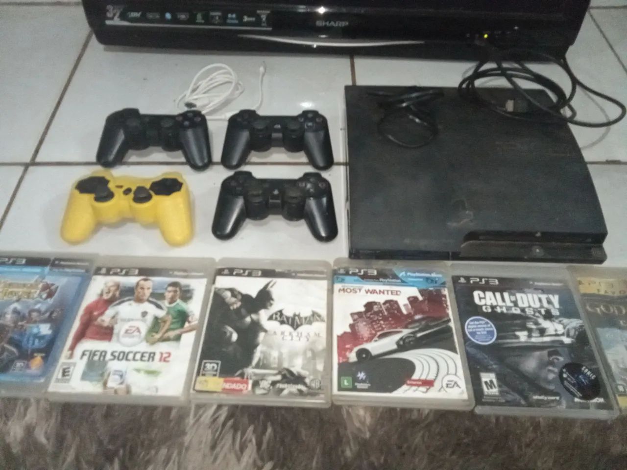 TV de 32 e PS3 completo  - Foto 2